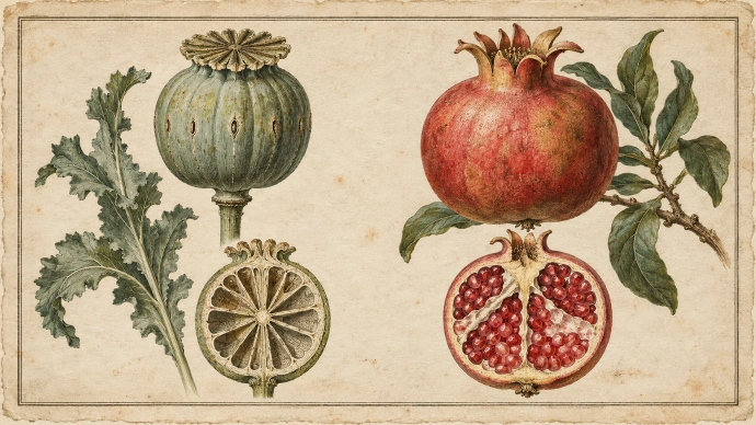 Seedhead or Pomegranate: Visual Ambiguity